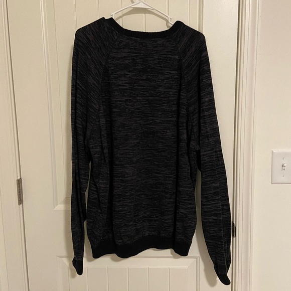 EUC | Paradise Collection men’s crewneck black gray sweater winter cold knit XL - Picture 6 of 6